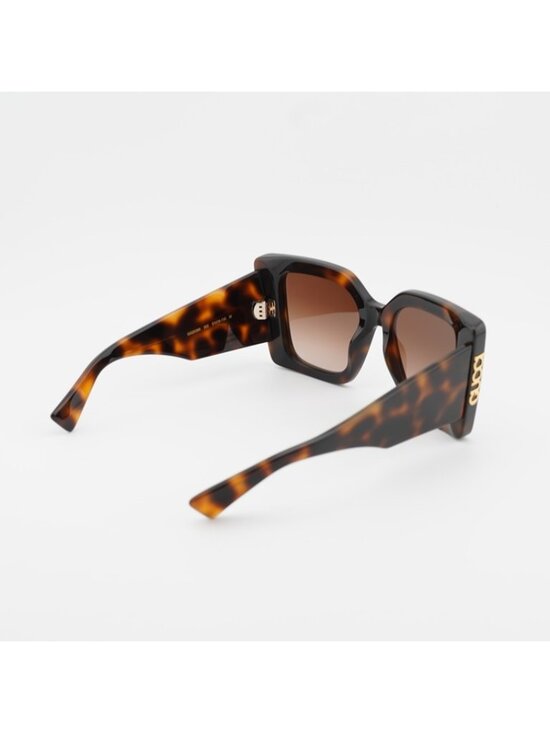 Gucci GG2039S 002 Sunglasses Havana Butterfly Frame, Brown Gradient Lenses main image 10